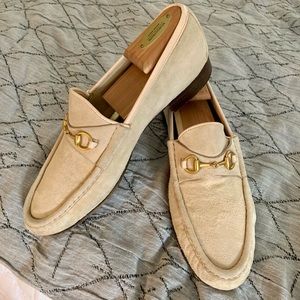 Gucci Suede Horsebit Loafer